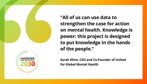 Countdown Global Mental Health 2030 - United for Global Mental Health